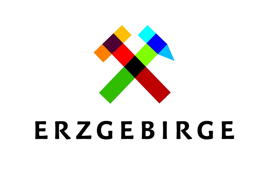 Logo des Tourismusverband Erzgebirge e.V., Erzegbirge Die Erlebnisheimat