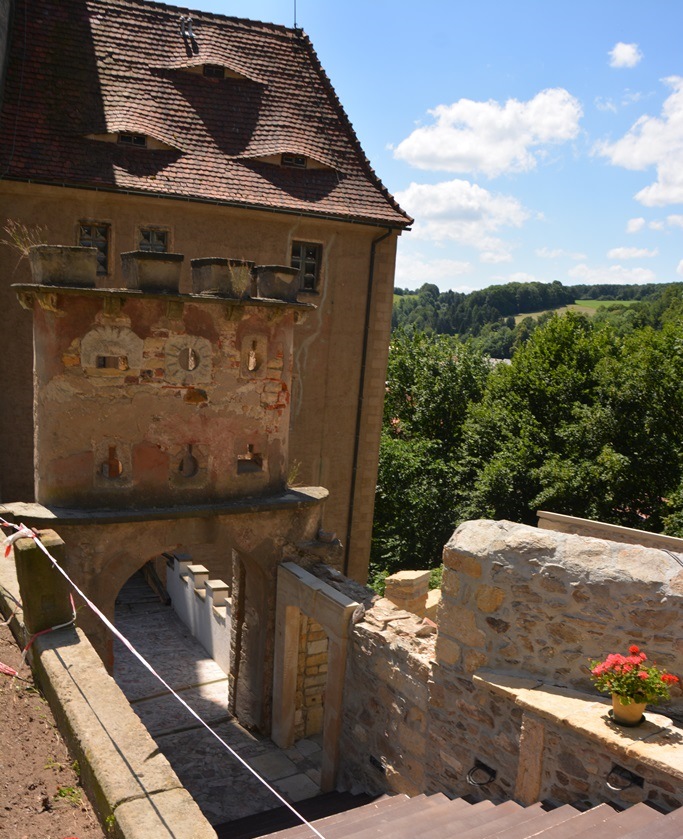 Ansicht vom Schloss