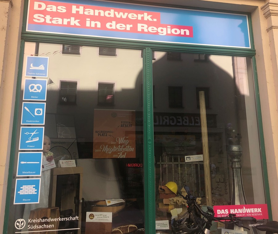 Schaufenster Dohnaische Straße Pirna