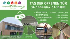Tag der offenen Tür, Programm und Bilder zum Sportzentrum in Altenberg