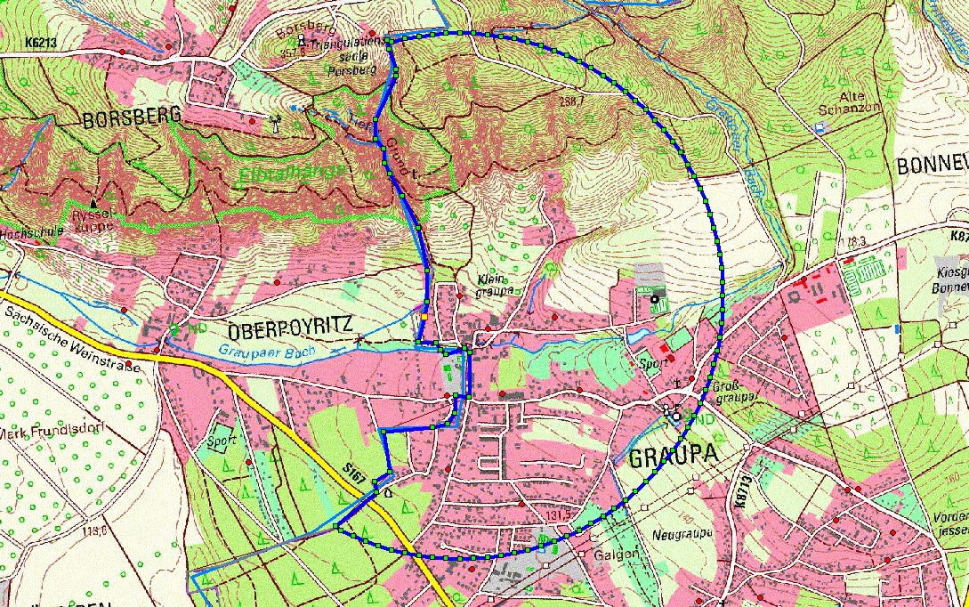 AFB Bienen - Karte