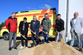 Foto vom Spatenstich