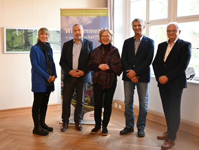 Gruppenbild zum Aufruf der Forderperiode Regionalbudget