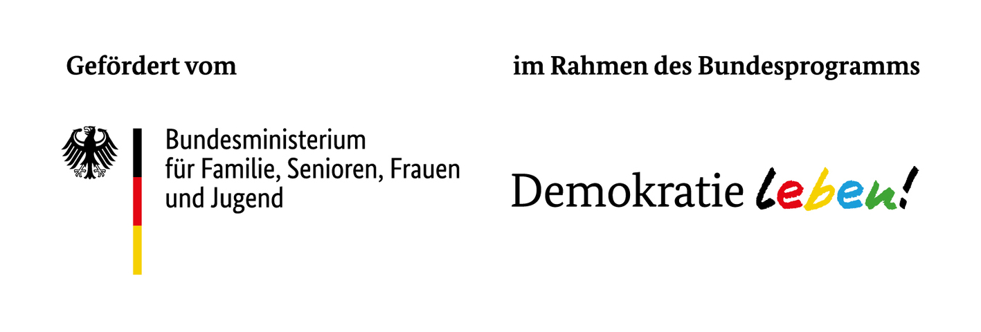 Logo des Bundesprogramms "Demokratie leben!"