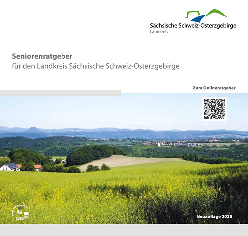 Titelbild des Seniorenratgebers 2021