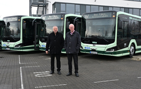 Foto von der Übergabe