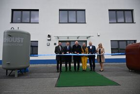 Foto von der Einweihung
