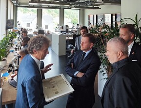 Foto vom Gespräch