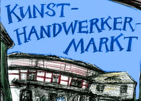 Plakat Kunsthandwerkermarkt
