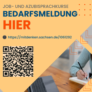 Kachel mit QR-Code und Anmeldelink