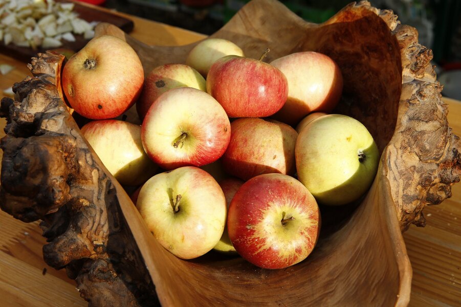 viele Äpfel