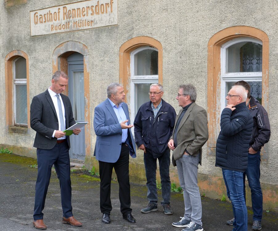 Fördermittelübergabe Dorfgemeinschaftshaus Rennersdorf