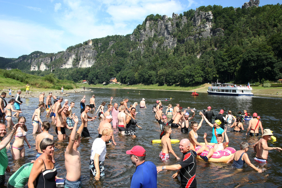 Elbeschwimmen