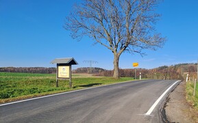 Foto von der Kreisstraße