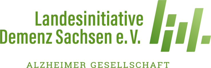 Logo Landesinitiative Demenz Sachsen e.V. Alzheimer Gesellschaft
