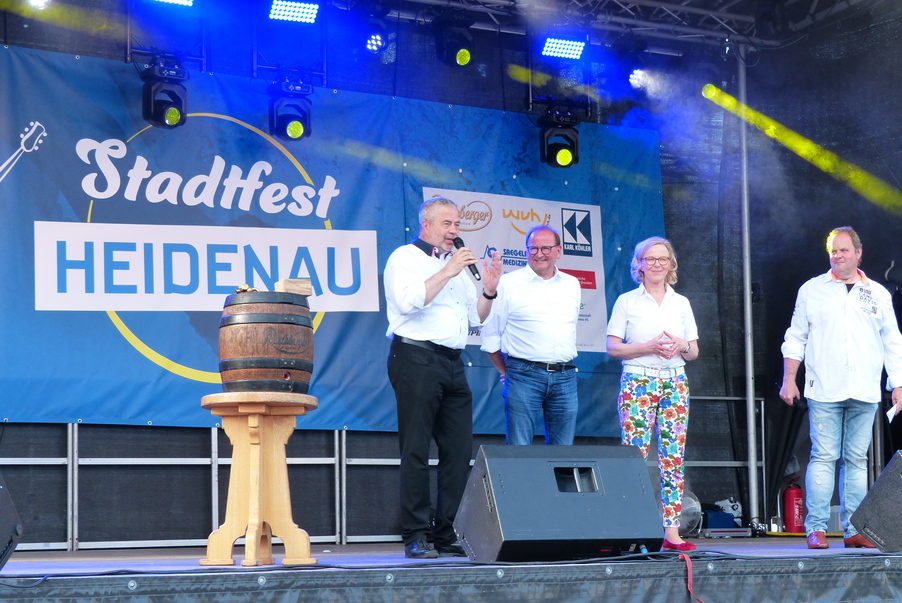 Eröffnung Stadtfest Heidenau