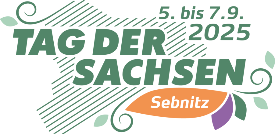 Tag der Sachsen Sebnitz 5. - 7.9.2025 Logo
