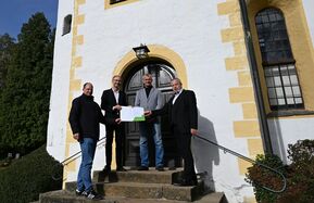 Fördermittelübergabe Kirche Struppen