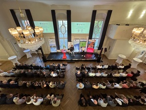 Blick in den Kreistagssaal beim Unternehmerabend