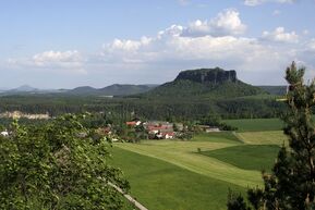 Ländliche Region im Landkreis