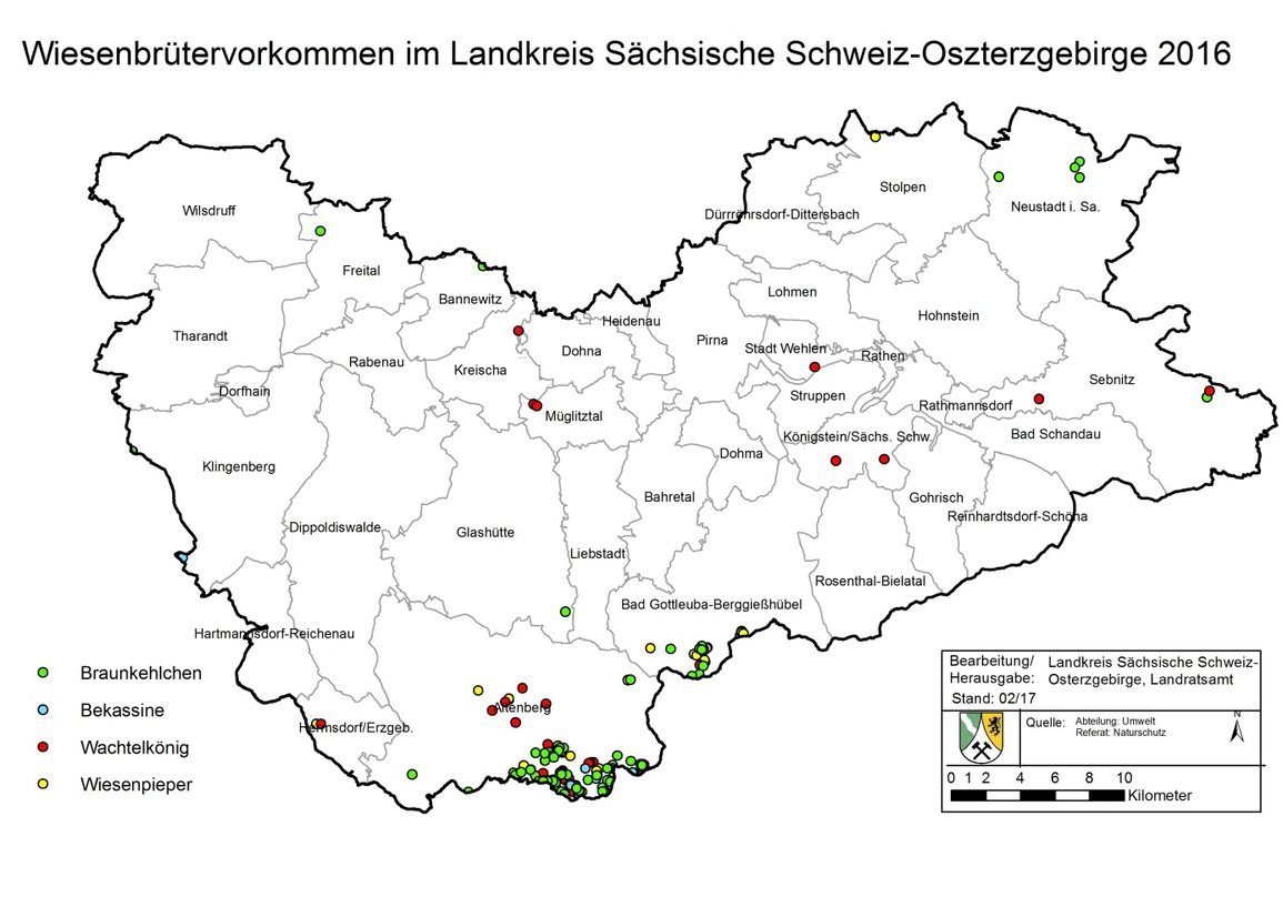 Artenschutz Landkreis Sächsische Schweiz Osterzgebirge