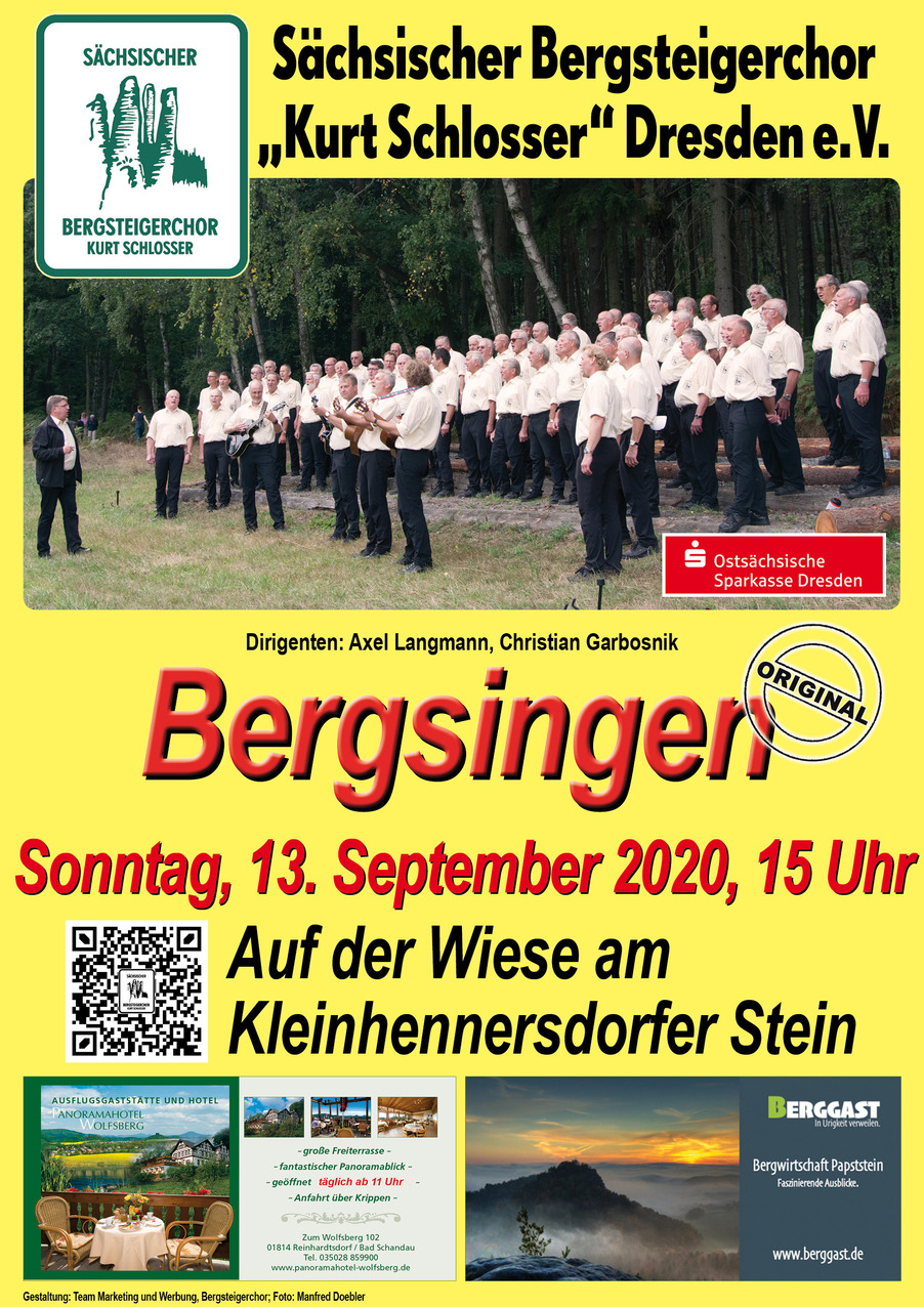 Plakat Bergsingen