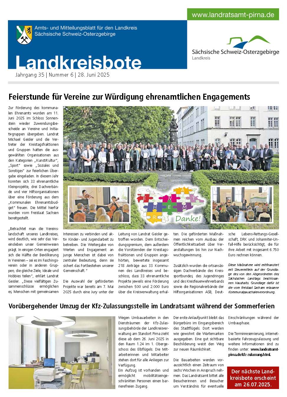Titel Landkreisbote